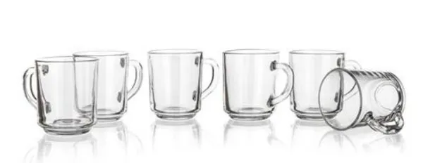 Krūžu komplekts, 240ml, 6gab