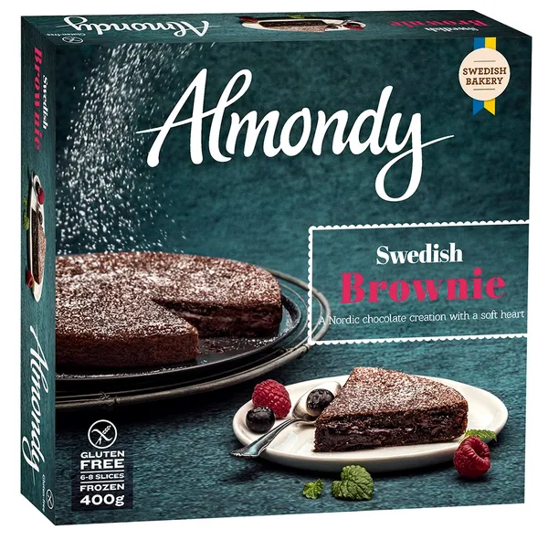 Kūka ALMONDY Brownie, saldēta 400g
