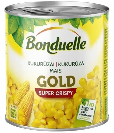 Konservēta saldā kukurūza BONDUELLE 670g