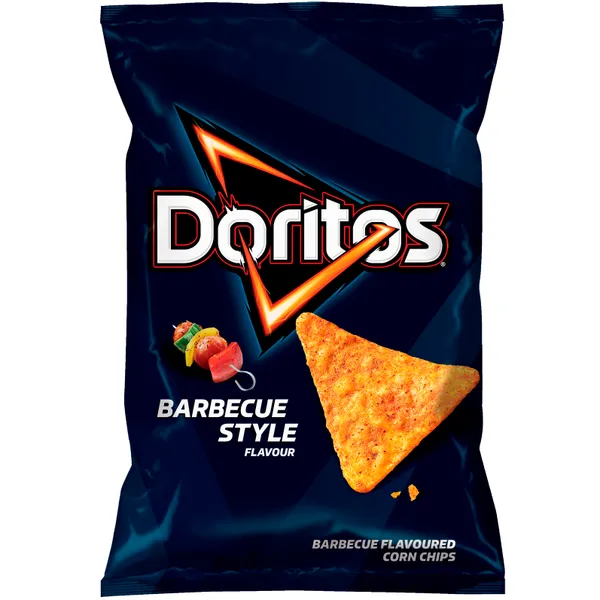 Kukurūzas čipsi DORITOS BBQ, 90g