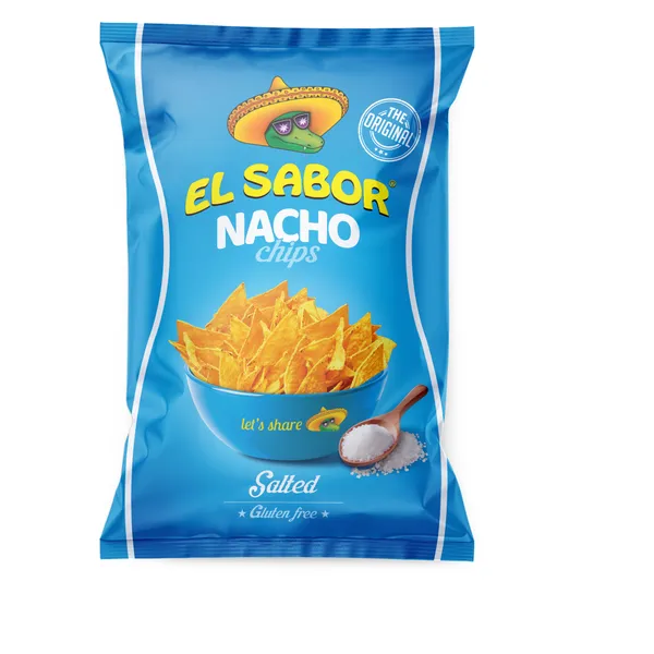 Kukurūzas čipsi EL SABOR ar sāli, 100g