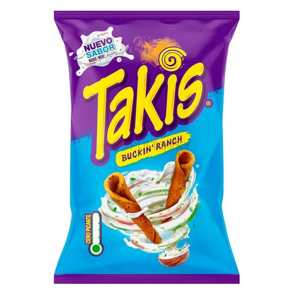 Kukurūzas uzkodas TAKIS Buckin' Ranch, 90g