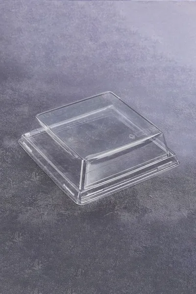 Kupola vāks, caurspīdīgs, 165x165x 4cm  950/0;1250/40, rPET, 1.18kg, 50gab