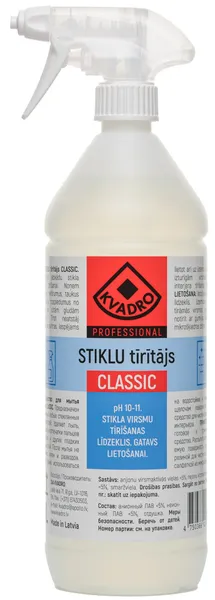 KVADRO PRO Stiklu tīrīšanas līdzeklis CLASSIC, 1l