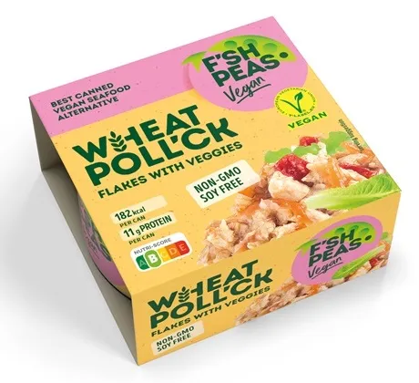 Kviešu proteīna pārslas ar dārzeņiem 140g, F`SH PEAS