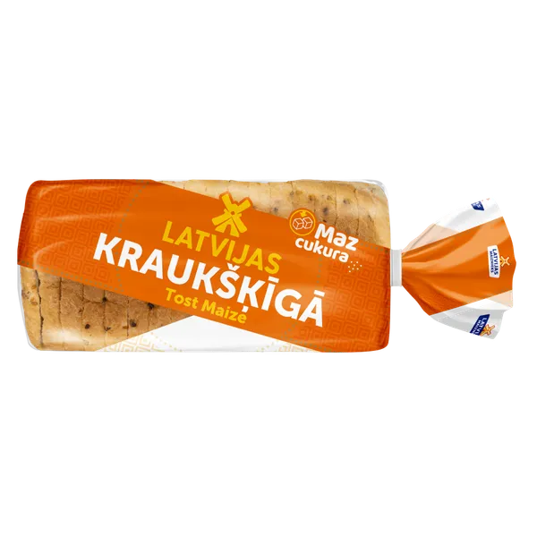 Tostermaize Latvijas Tost maize kraukšķīgā 500g