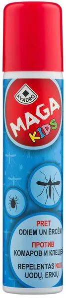 Līdzeklis bērniem pret odiem un ērcēm MAGA, 100ml