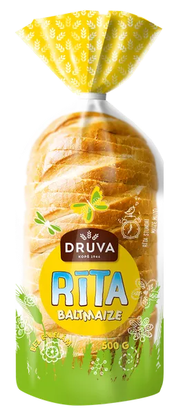 *Lielā Rīta baltmaize DRUVA, 500g