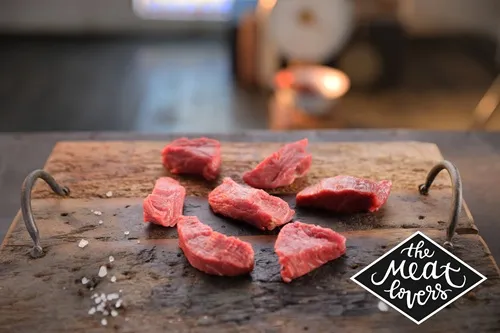 Liellopa steika gabaliņi THE MEAT LOVERS  ar graudiem barots, saldēts, 200g