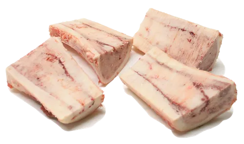 Liellopa stobra kauli, atdzesēti, gareniski zāģēti, ~1kg Halal