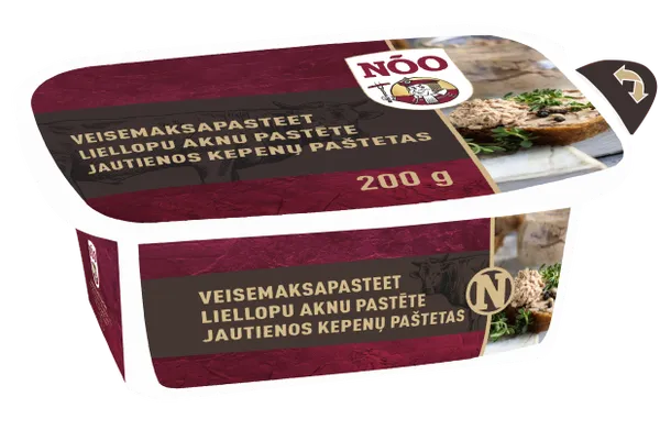 Liellopu aknu pastēte 200g 