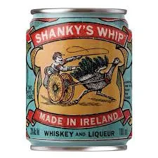 Liķieris SHANKY'S WHIP Black Irish Whiskey, 33%, bundžā, 0.1l