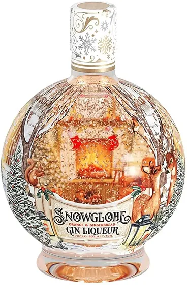 Liķieris SNOW GLOBE Orange&Gingerbread + GB, 20%, 0.7l