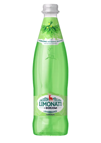 Limonāde LIMONATI by BORJOMI, tarhūns, 0.5l (DEP)
