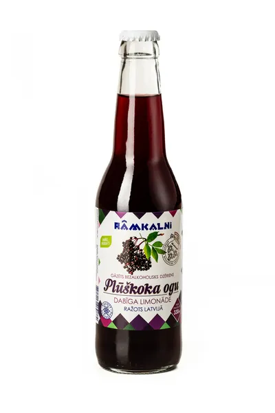Limonāde RĀMKALNI, Plūškoka ogu, stiklā, 0.33l (DEP)