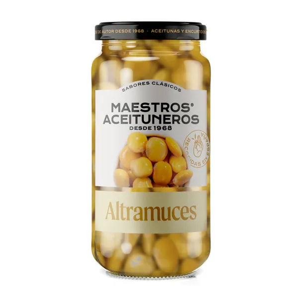 Lupīnu pupas MAESTROS ACEITUNEROS, 345g/210g