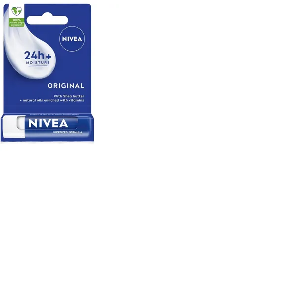 Lūpu krēms NIVEA Original Care, 4.8g