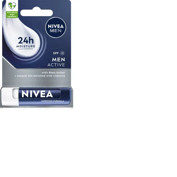 Lūpu krēms NIVEA, vīriešiem, 4.8g