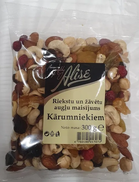 Riekstu-augļu maisījums ALIS CO  Kārumniekiem 300g 