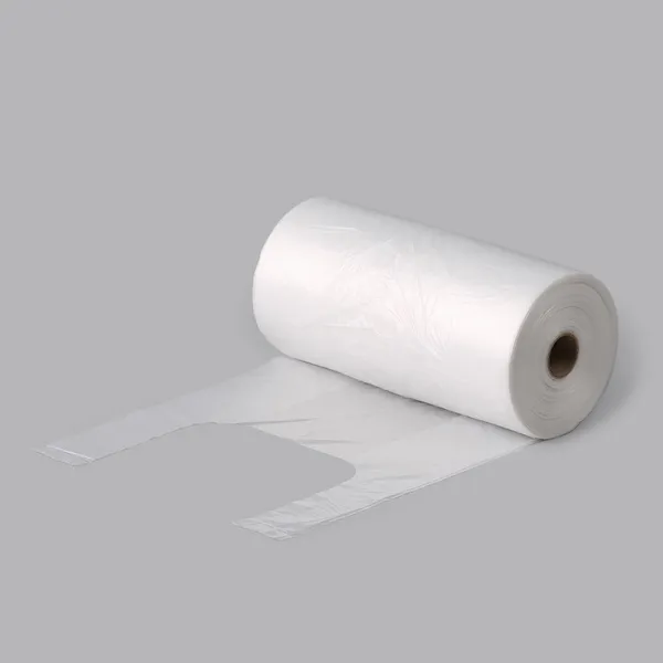 Maisiņi ar rokturiem HDPE ruļļos, 21x11x450, 9mk, 500gab, 1kg/1.1kg