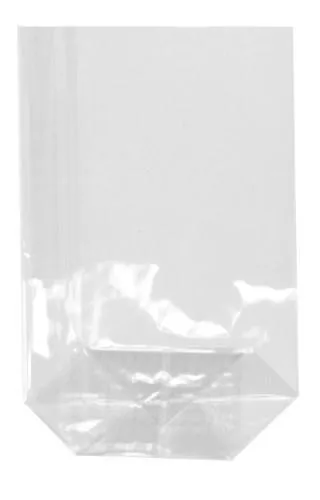 Maisiņi, caurspīdīgi PP, 15 x 10 x 3,5cm, 0.336kg, 300gab