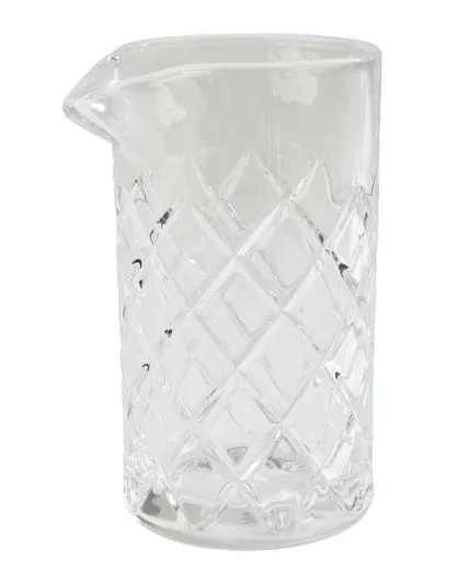 Maisīšanas glāze kokteiļiem, stikls, 500ml,  D 9 cm, H 16 cm