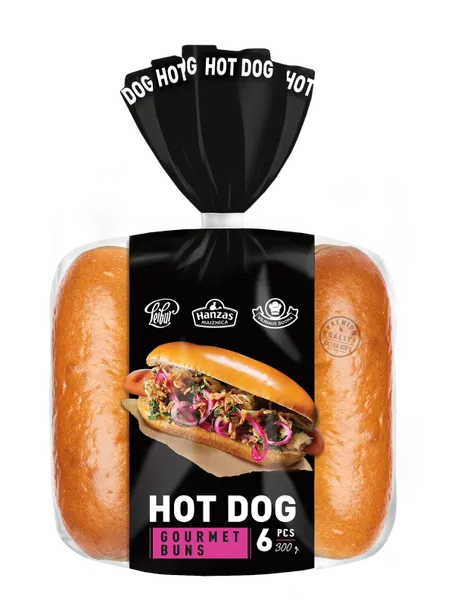 Hotdogu maizītes Hanzas Maiznīca 300g