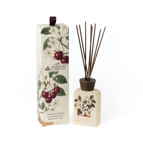 Mājas aromāts ESSENCIAS DE PORTUGAL Botanic Cherry&Sandalwood, 200 ml, 60d, 1gab