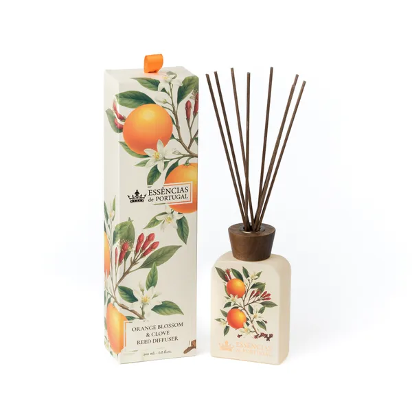 Mājas aromāts ESSENCIAS DE PORTUGAL Botanic Orange&Clove, 200 ml, 60d, 1gab