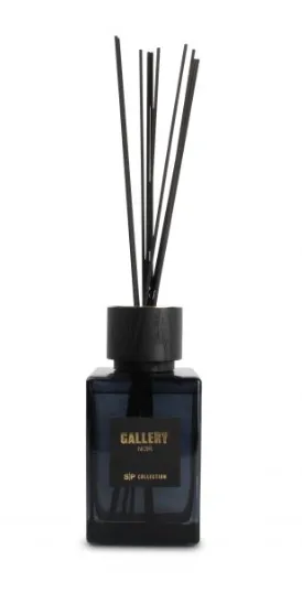 Mājas aromāts Gallery Noir ar kociņiem, 500 ml, H 18 cm