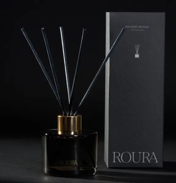 Mājas aromāts Icon Woods ar kociņiem, 100 ml, līdz 50 dienām