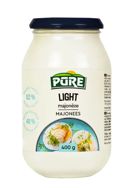Majonēze Pūre Light 34% 400g
