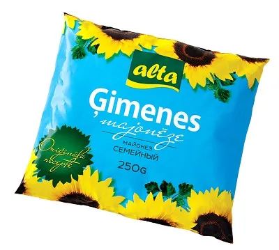 Majonēze SPILVA Alta Ģimenes, 41,4%, 250 g