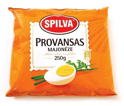 Majonēze SPILVA PROVANSAS 250g