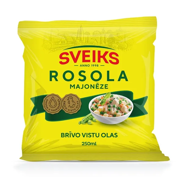 Majonēze Sveiks Rosola 250ml