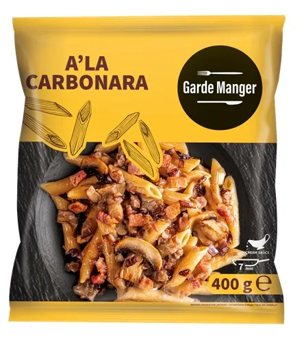 Makaroni Garde Manger ar gaļu un šampinj.400g