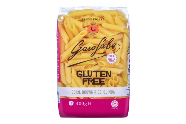 Makaroni GAROFALO Penne Rigate, bez glutēna, 400g