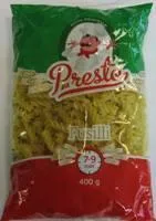 Makaroni spirāles 400g, Presto
