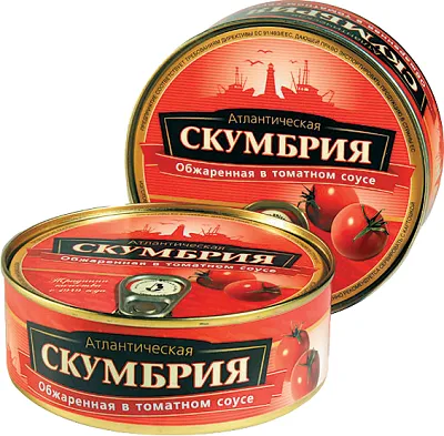 Atlantijas skumbrijas apc.tom.mērcē ar atsl. BV 240g (168g)