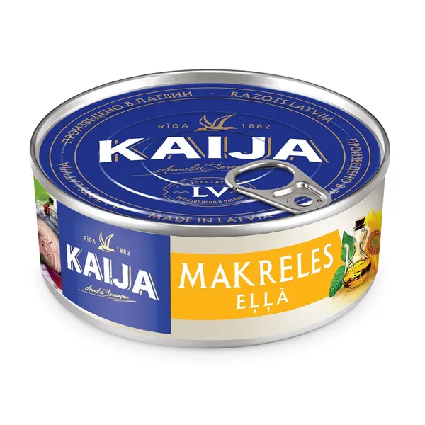 Makrele eļļā KAIJA EO 240g