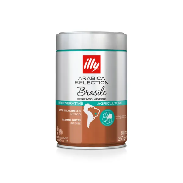 Maltā kafija ILLY Brasil Cerrado Minero, 250g
