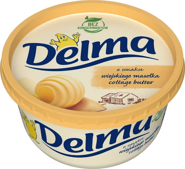 Margarīns DELMA Extra, ar lauku sviesta garšu, 450g