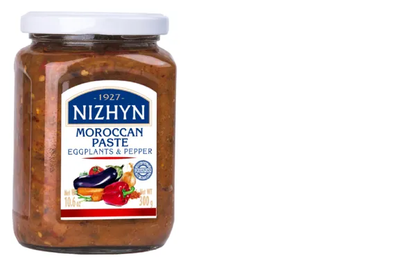 Marokas pasta NIZHYN baklažāni un pipari, 300g