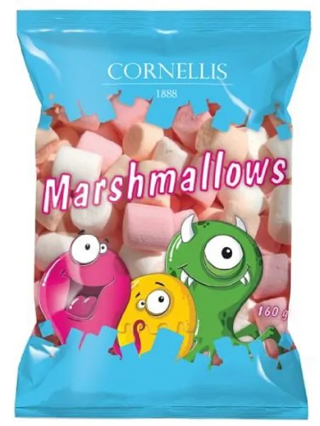 Marshmallows zefīrs CORNELLIS, 160g