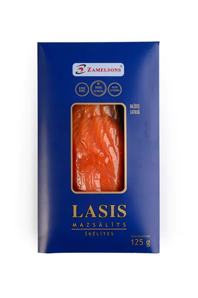 Mazsālīts lasis ZAMELSON. šķēlēs, 125g