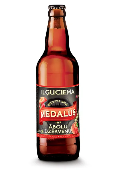Alus Medalus Dzērveņu - ābolu 5% 0.5l, Iļģuciema