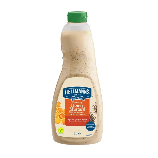 Medus un sinepju mērce HELLMANN'S, 1l