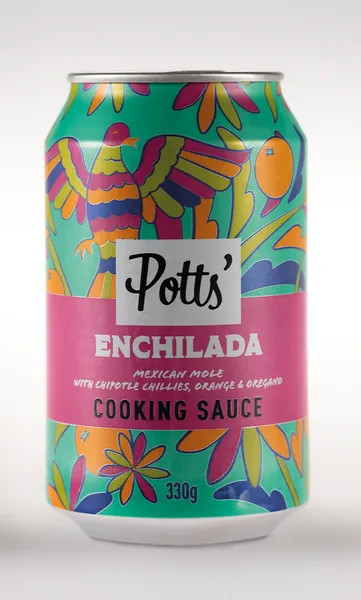 Meksikāņu Enčiladas mērce POTTS, 330g