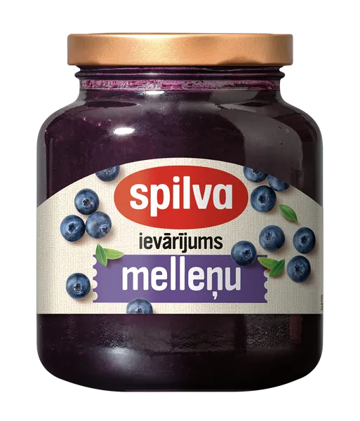 Ievārījums melleņu Spilva 362ml