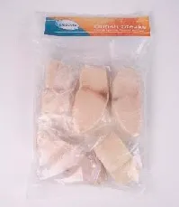 Melnā eskolaras steiki, saldēti, 170-230g, 10% glazūrā, 900g/1kg